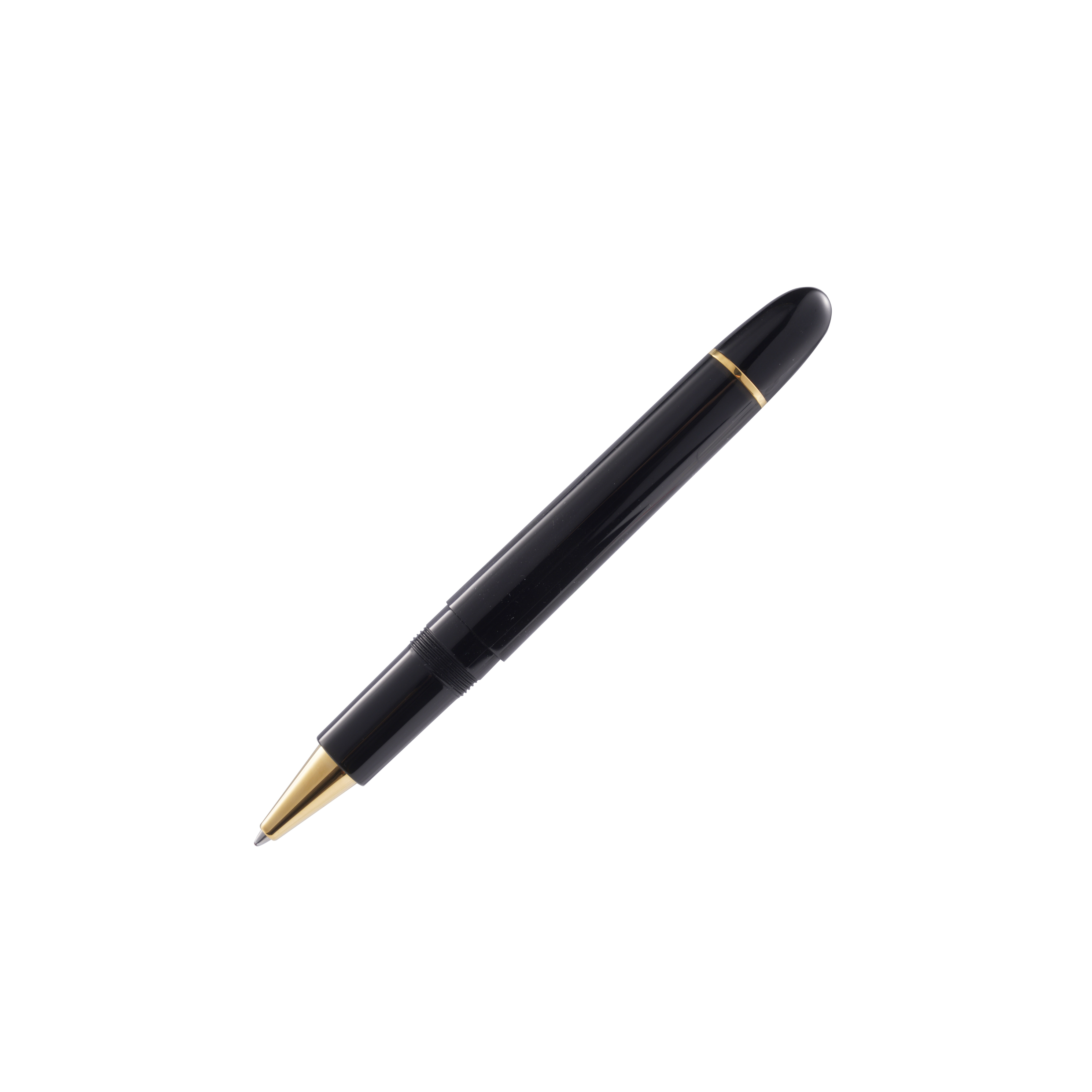 Omas Ogiva Rollerball Pen in Nera with Gold Trim