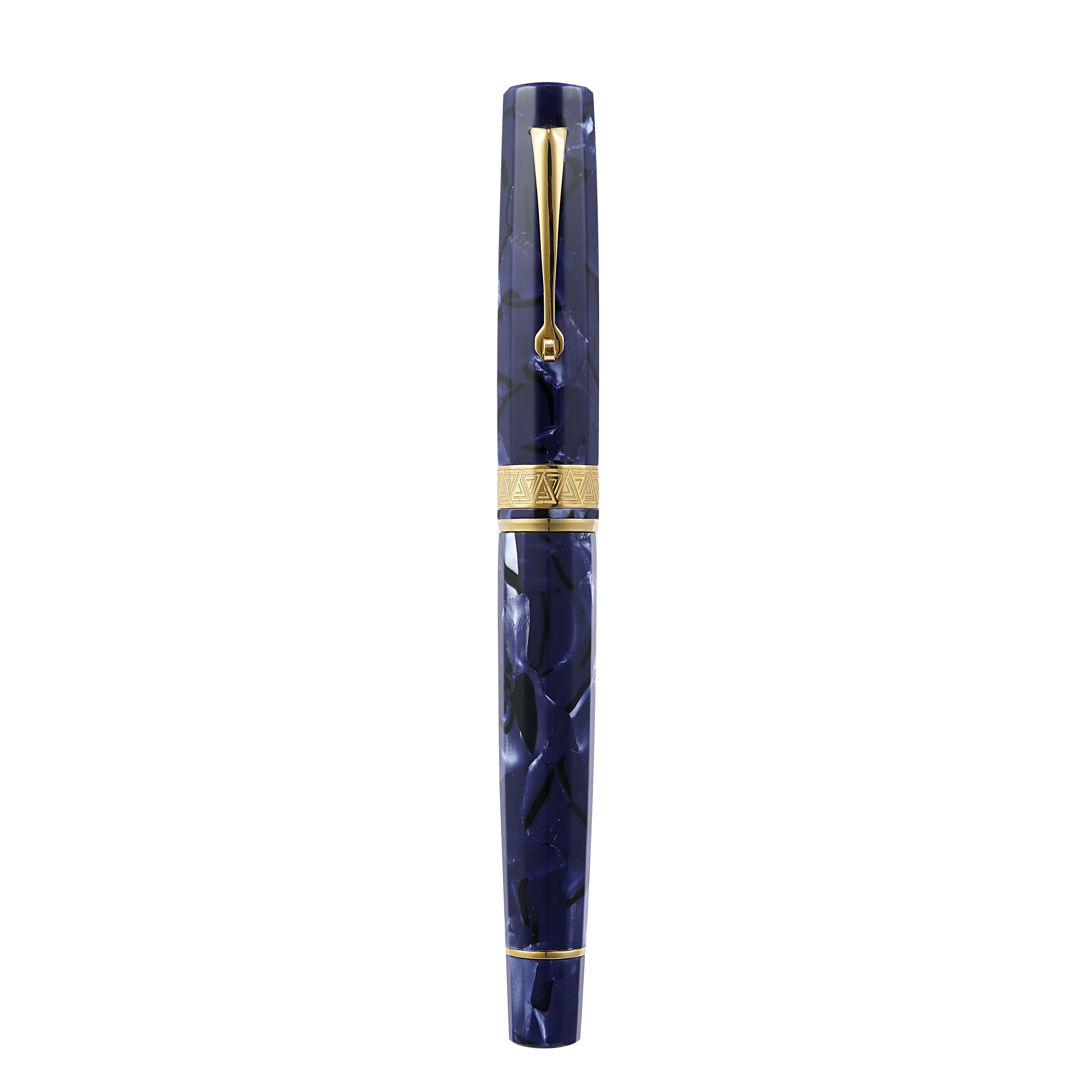 Penna stilografica OMAS Paragon in blu royale con finiture dorate
