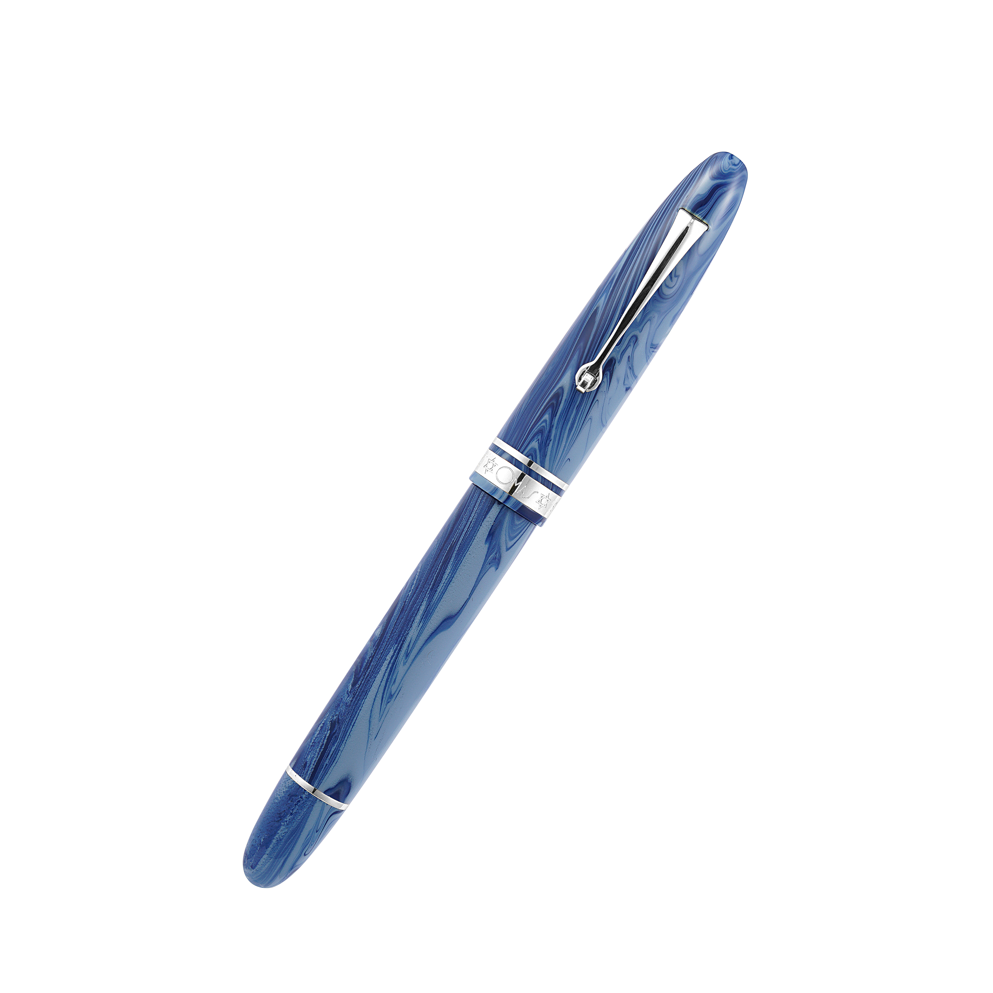 OMAS Ogiva Israel Limited Edition Fountain Pen with Silver Trim