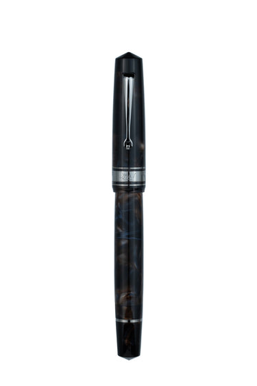 OMAS Bologna Galassia With Ruthenium Trim Fountain Pen