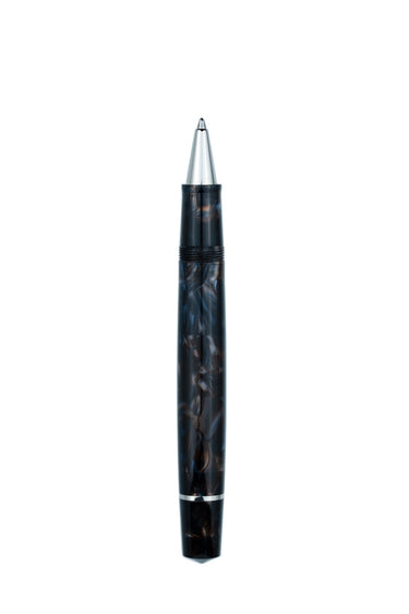 OMAS Bologna Galassia Rollerball With Silver Trim