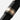 Close-up of a black pen with gold accents on a light gray background