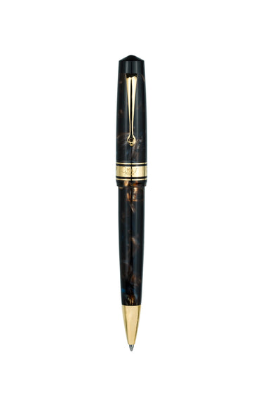 OMAS Bologna Galassia Ballpoint With Gold Trim