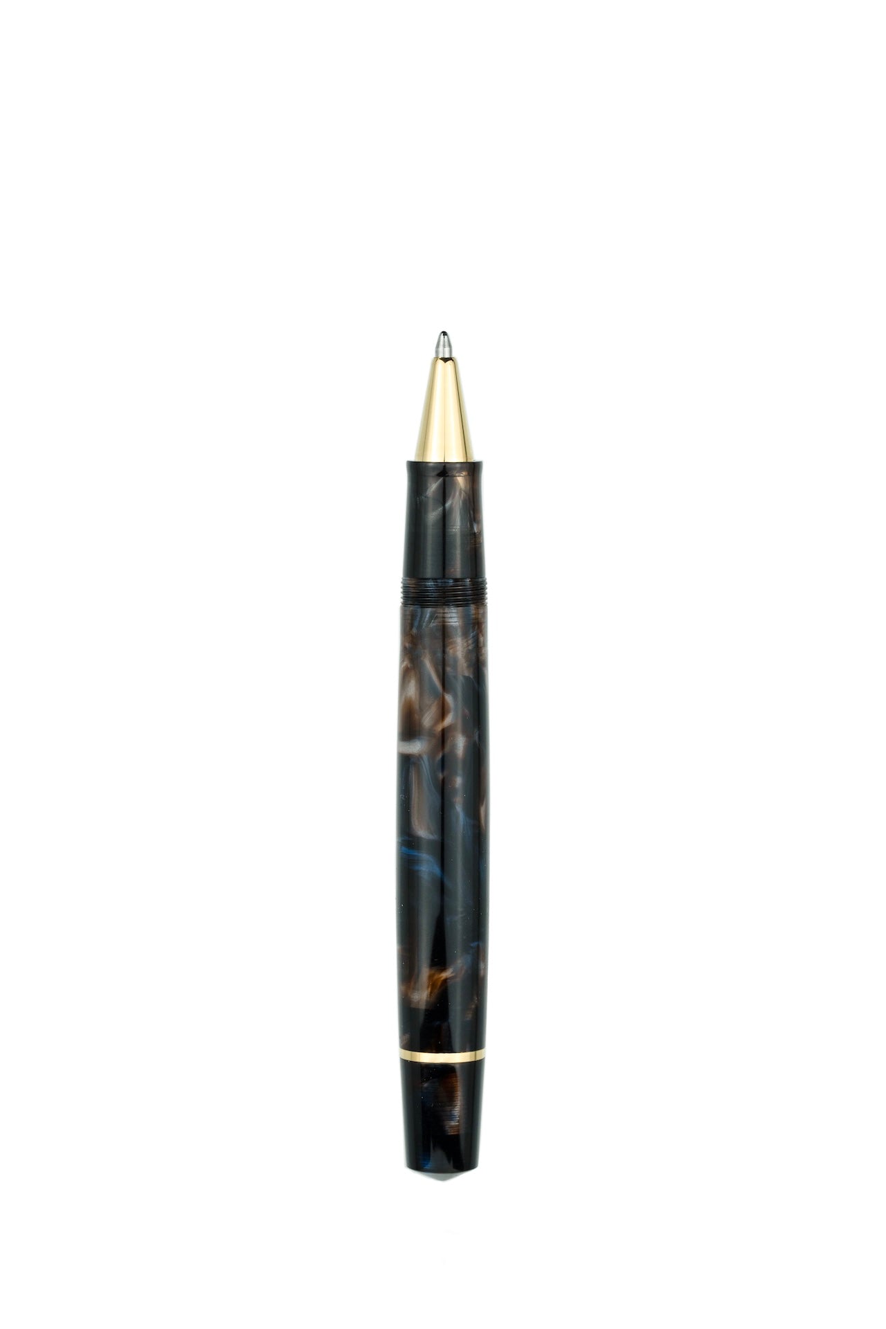 Omas Bologna Galassia Rollerball With Gold Trim